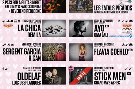 PROGRAMMATION CONCERTS 2021 / 2022